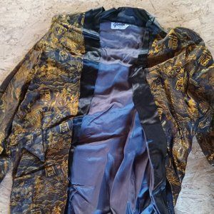 Glendale original silk and satin kimono 1950's